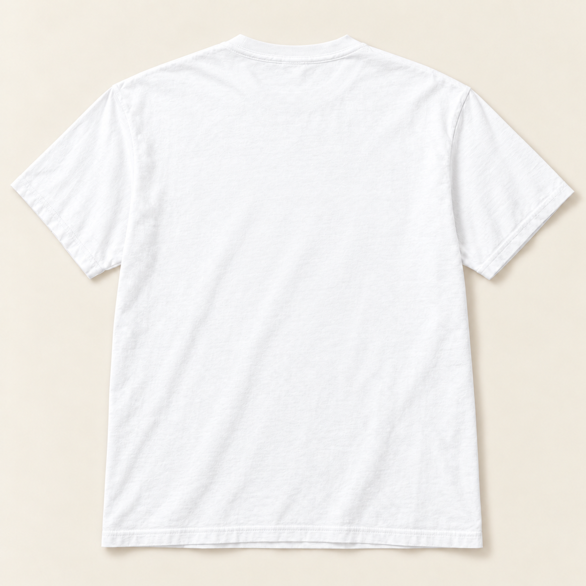 Junk Drawer white Comfort Colors tee, blank back