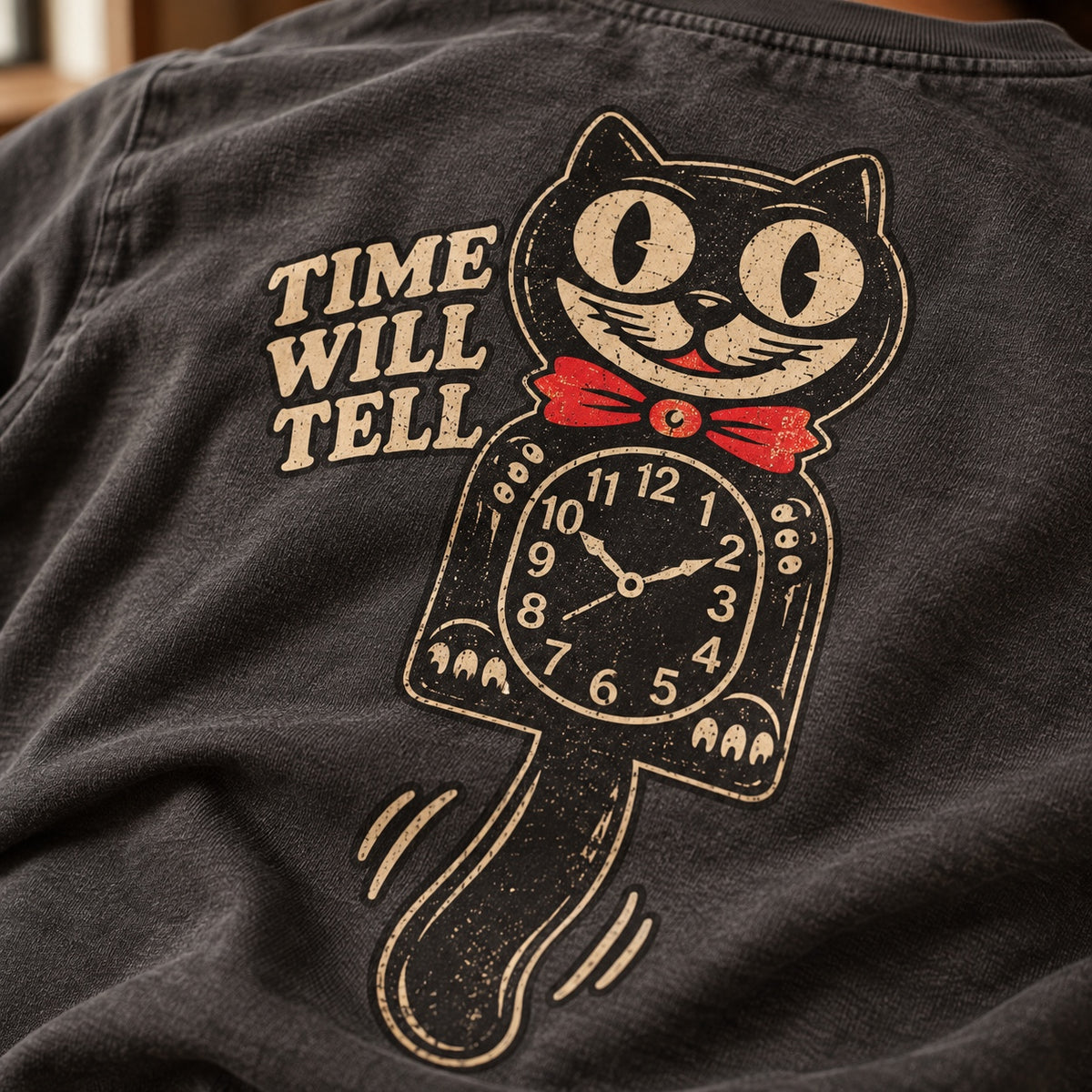 Time Will Tell back graphic detail
