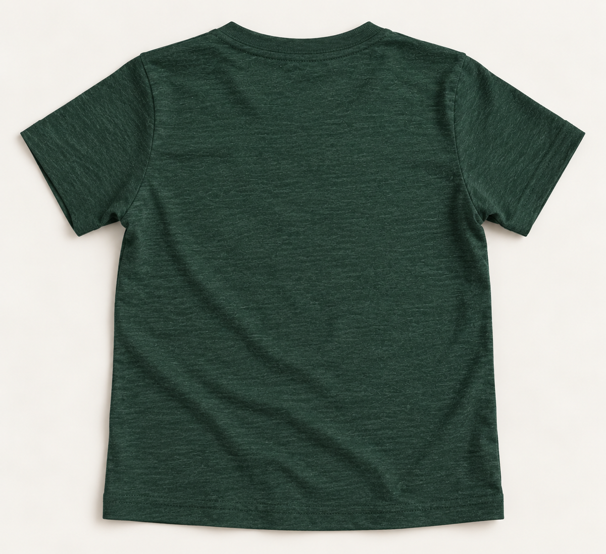 Dragon Chili Heather Forest kids tee, back