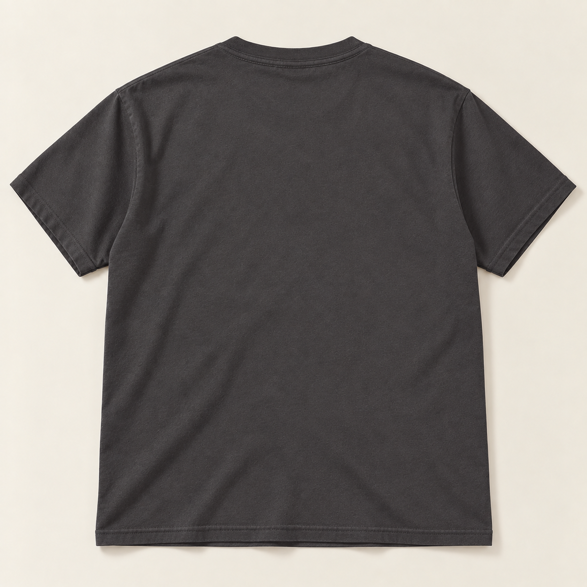 Easy Does It graphic tee in Graphite - back