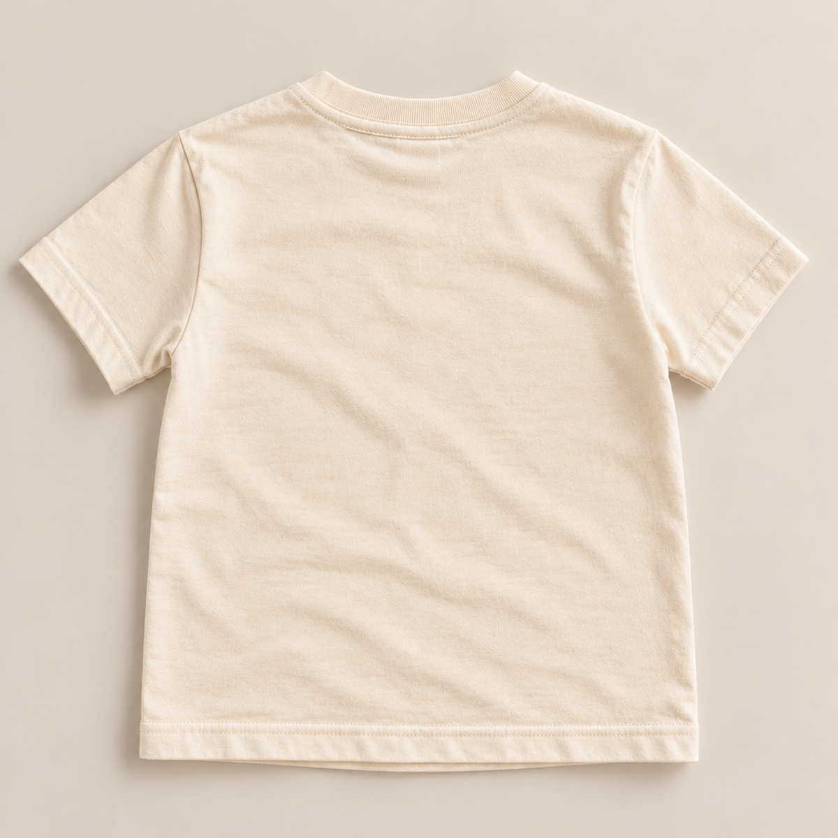 Flower Shop kids t-shirt in Natural - back