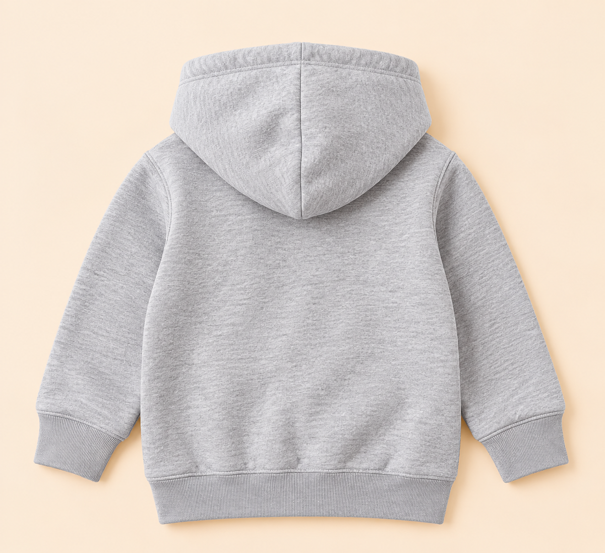 Free Range toddler heather hoodie back