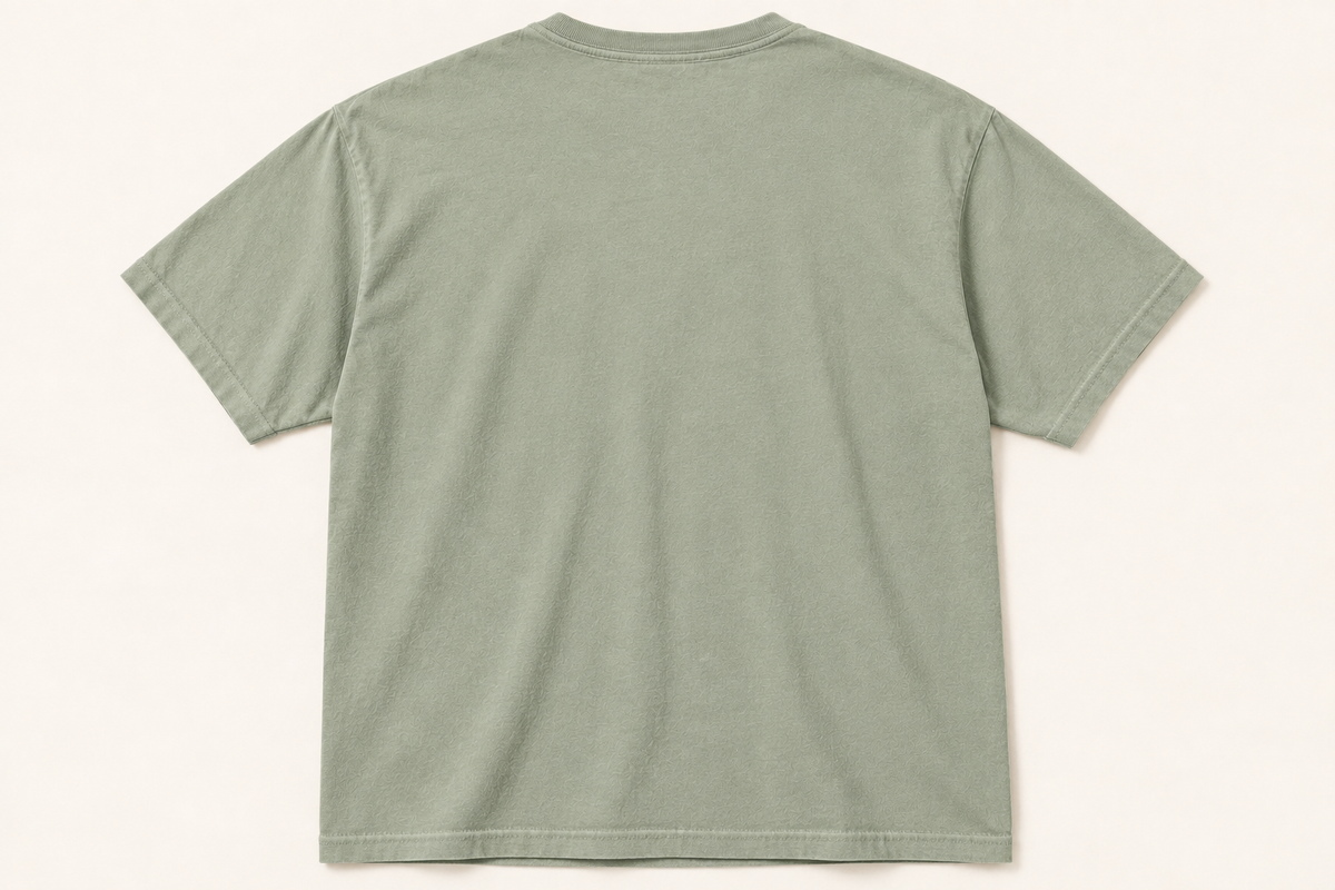 He Came With Greg adult Bay T-shirt blank back