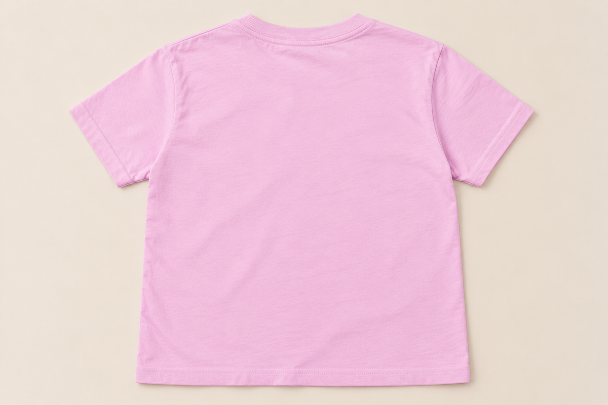 Monster Cupcakes Orchid kids T-shirt blank back
